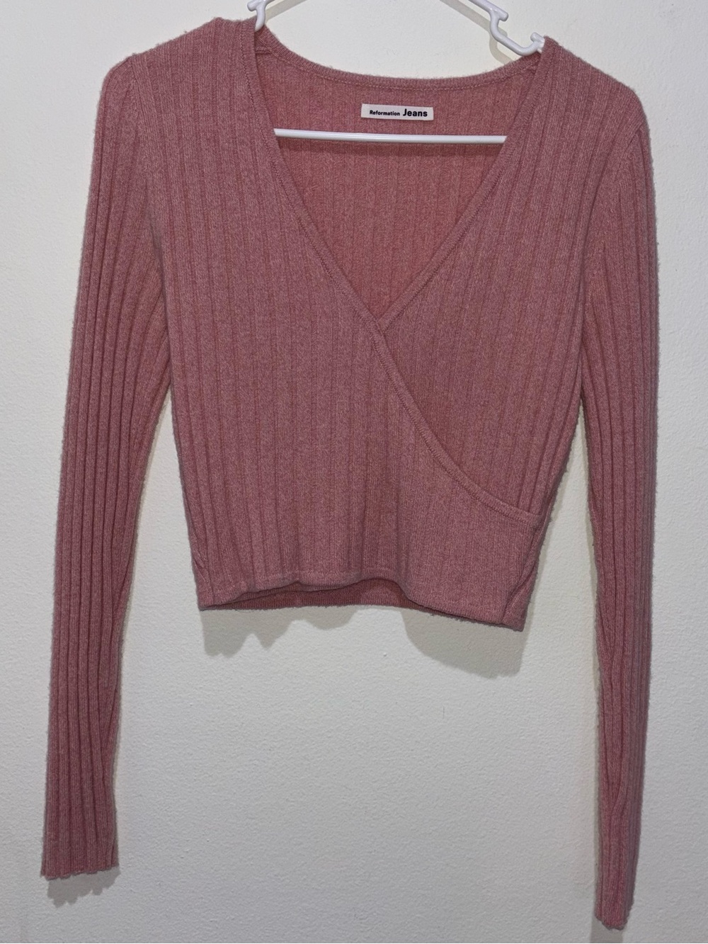 Reformation Cashmere Blend Top Size Small